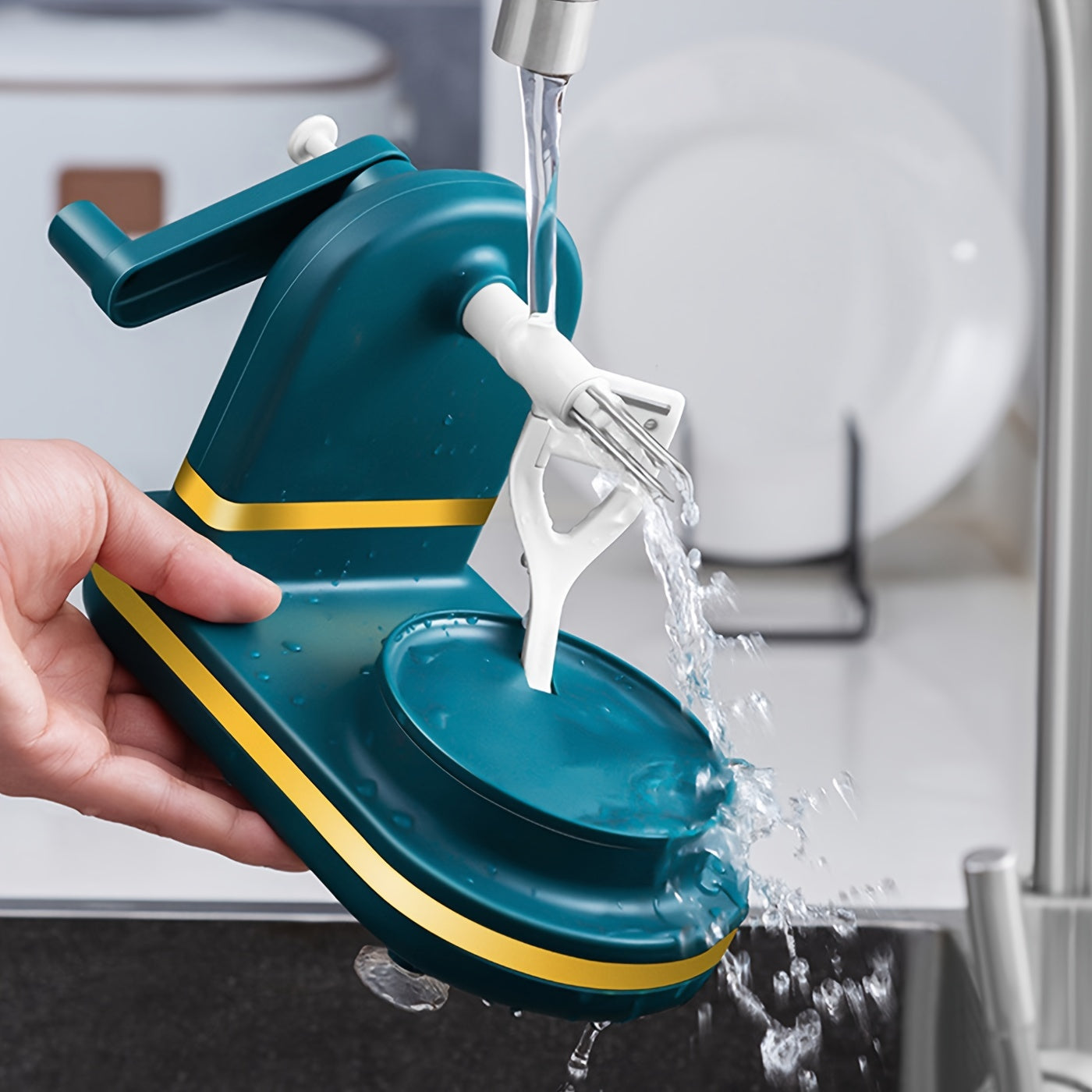 1pc Multifunctional Fruit and Vegetable Peeler - Effortless Peeling for Pears, Potatoes, and More - Durable Manual Peeler for Household, Hotel, and Commercial Use